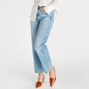 ETICA TYLER HIGH RISE VINTAGE STRAIGHT JEANS